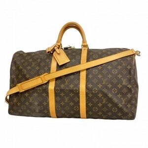 LOUIS VUITTON Authentic Brown Monogram Boston Bag